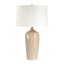 Keiichi Lighting Savannah Table Lamp Sandy Cream House of Isabella UK