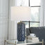 Keiichi Lighting Seaview Table Lamp Blue House of Isabella UK
