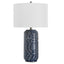 Keiichi Lighting Seaview Table Lamp Blue House of Isabella UK