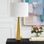 Keiichi Lighting Soraya Table Lamp Gold House of Isabella UK