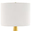 Keiichi Lighting Soraya Table Lamp Gold House of Isabella UK