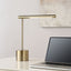 Keiichi Lighting Zara Desk Lamp in Brass House of Isabella UK