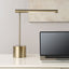 Keiichi Lighting Zara Desk Lamp in Brass House of Isabella UK