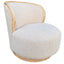 Keiichi Living Abingdon Swivel Armchair House of Isabella UK
