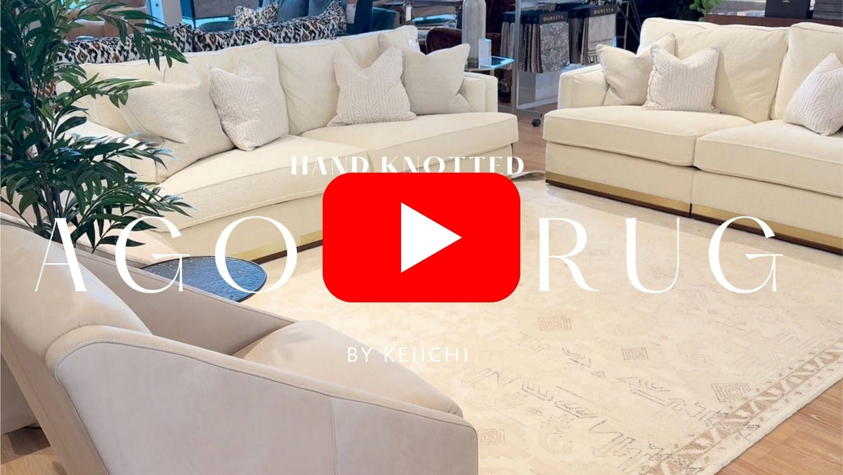 Keiichi Living Agora Hand Knotted Rug 305 x 244 cm House of Isabella UK