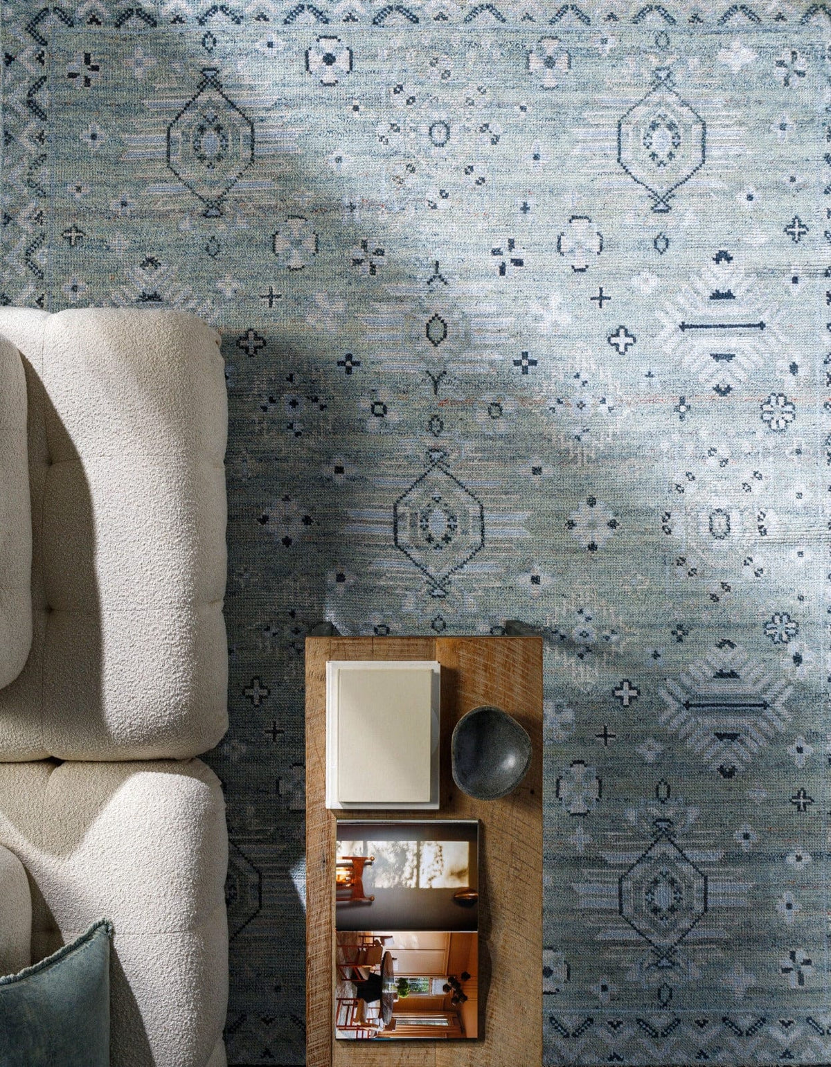 Keiichi Living Almeria Hand Knotted Rug 274 x 183 cm House of Isabella UK