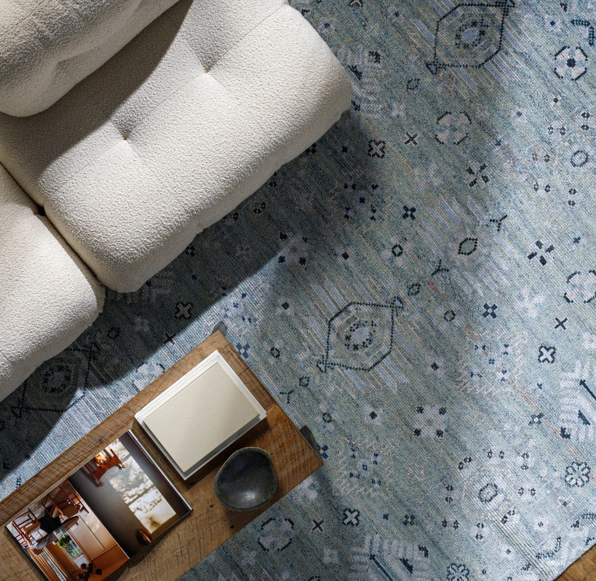 Keiichi Living Almeria Hand Knotted Rug 305 x 244 cm House of Isabella UK