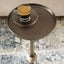 Keiichi Living Arthur Dark Bronze Side Table House of Isabella UK