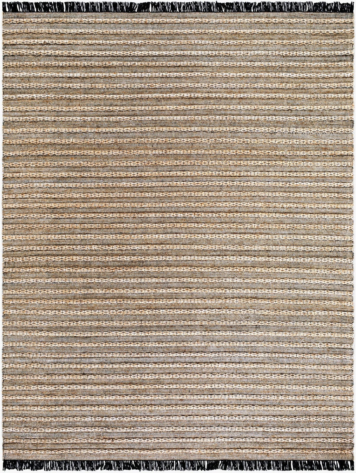 Keiichi Living Azalea Hand Woven Dark Beige Rug 366 x 269 cm House of Isabella UK