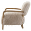 Keiichi Living Baaab Accent Chair in Faux Sheepskin House of Isabella UK