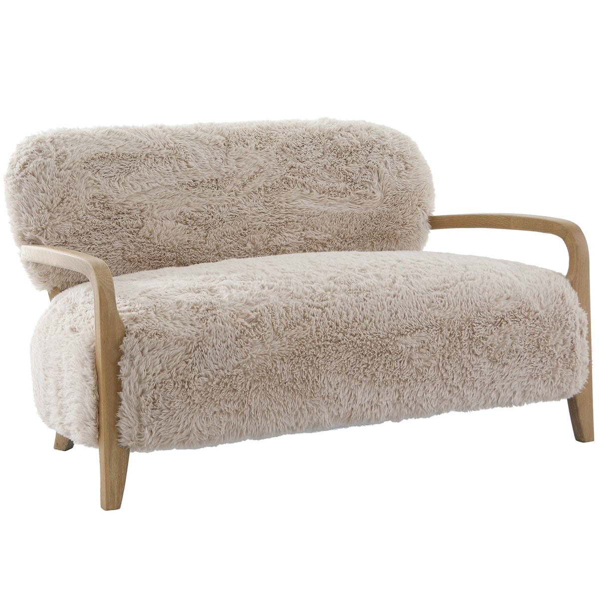Keiichi Living Baaab Sofa in Faux Sheepskin House of Isabella UK