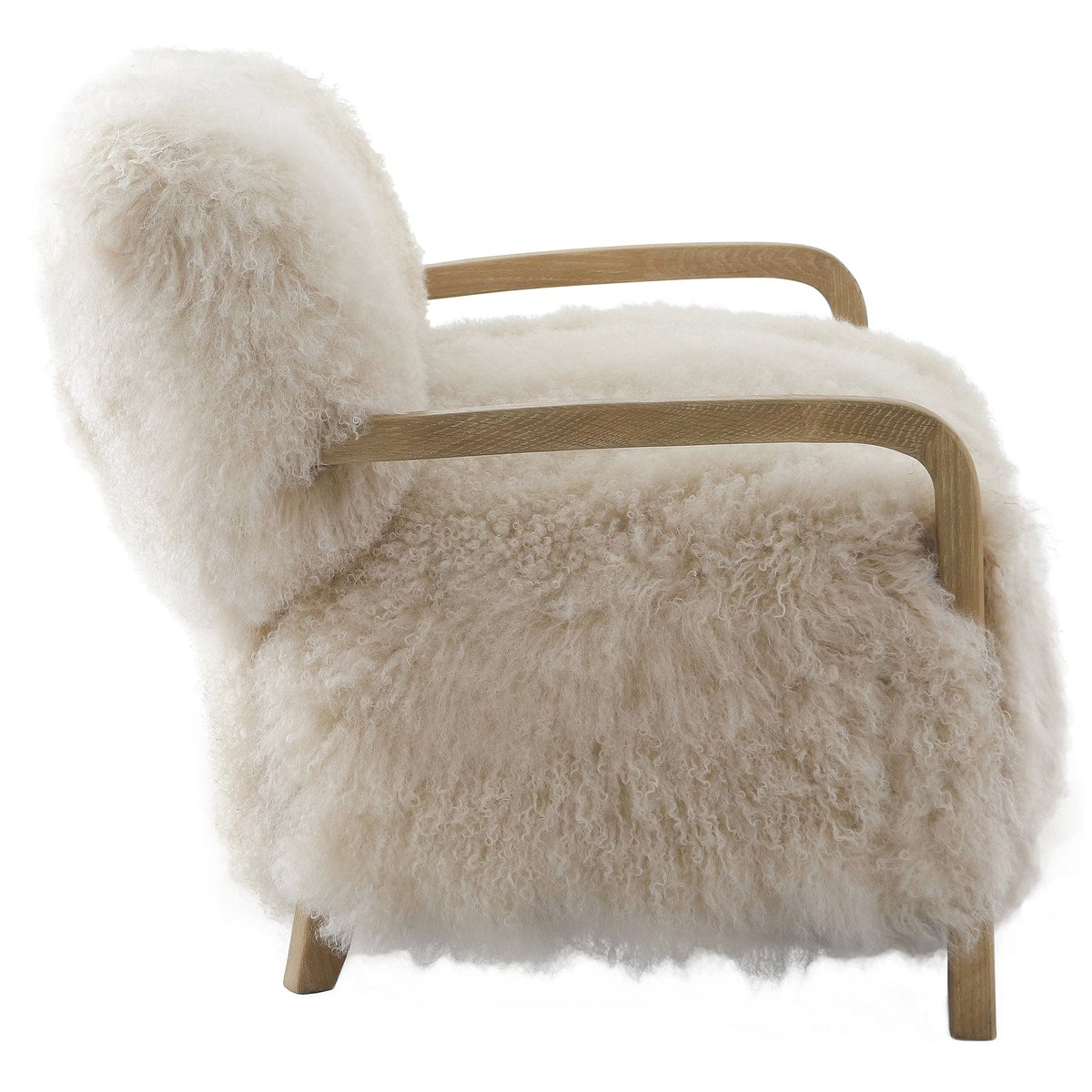 Keiichi Living Baaarb Sofa in Natural Long Sheepskin House of Isabella UK