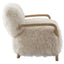 Keiichi Living Baaarb Sofa in Natural Long Sheepskin House of Isabella UK