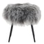 Keiichi Living Baaarb Stool in Grey House of Isabella UK