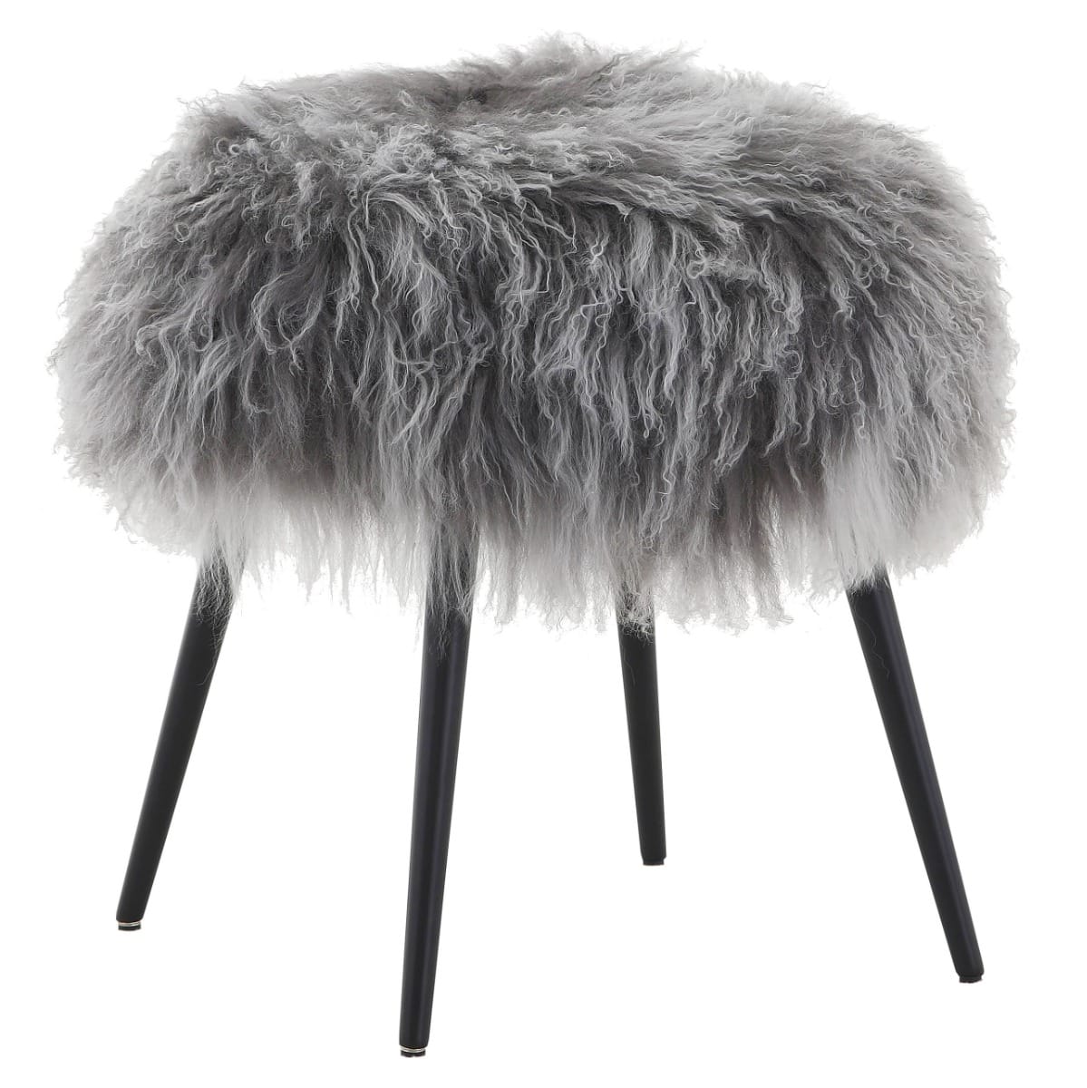 Keiichi Living Baaarb Stool in Grey House of Isabella UK