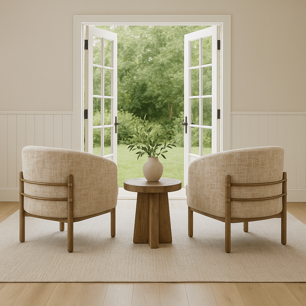 Keiichi Living Banbury Accent Chair House of Isabella UK