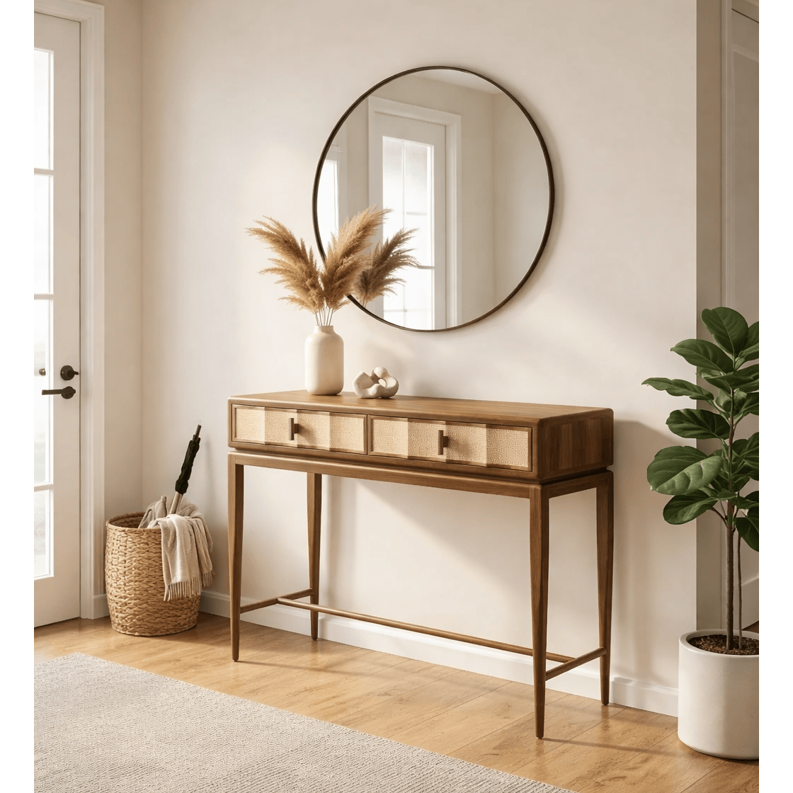 Keiichi Living Birdlip Console Table - Small House of Isabella UK