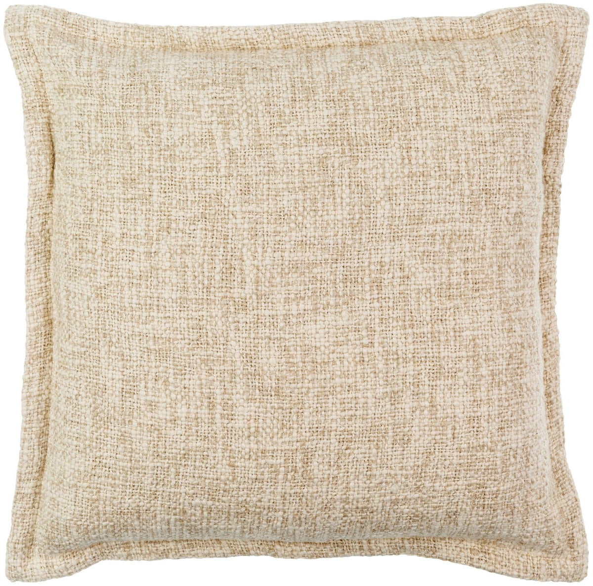 Keiichi Living Bowen Woven Cushion in Cream -  51 x 51 cm House of Isabella UK