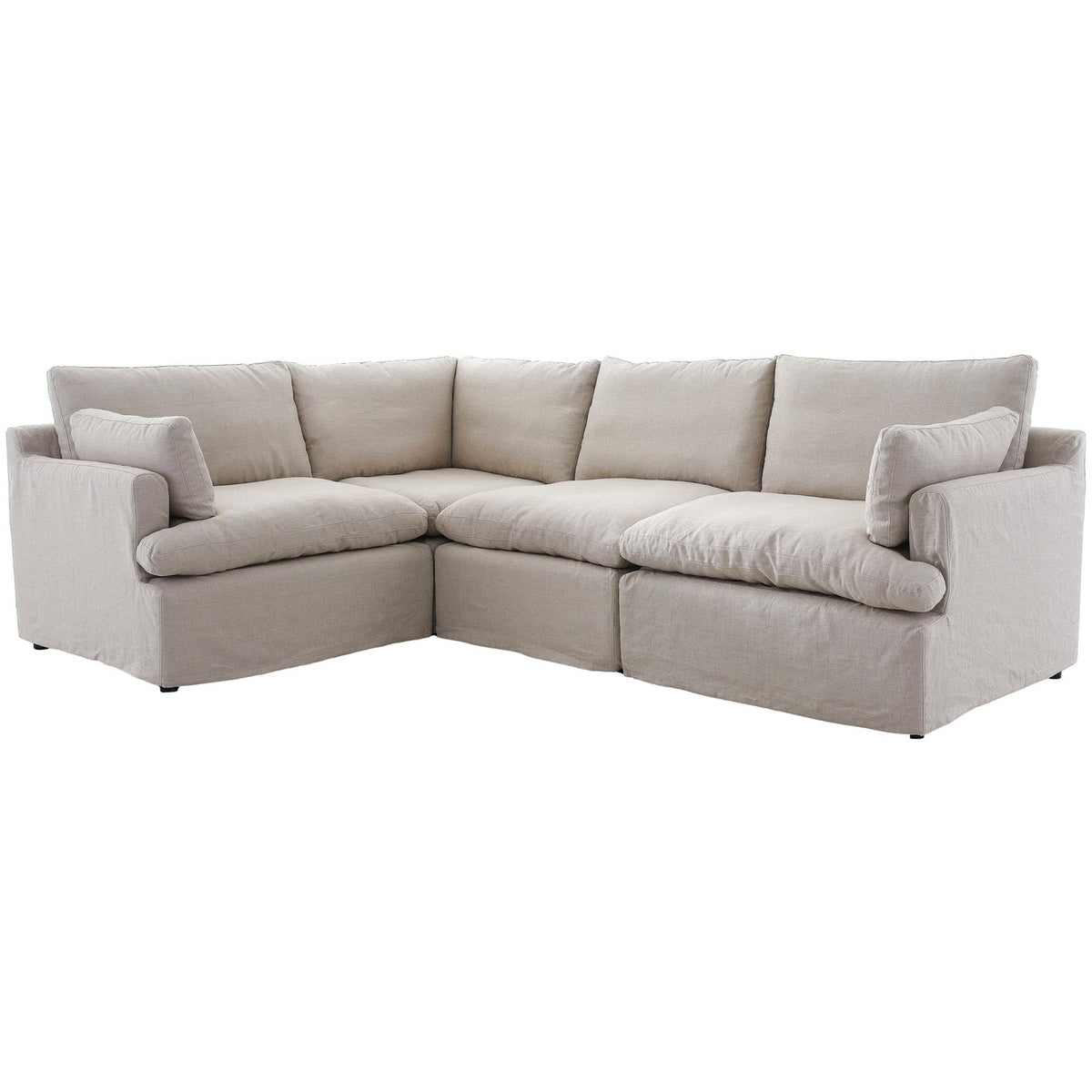 Keiichi Living Burford Small Corner Sofa House of Isabella UK