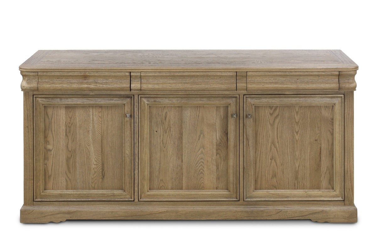 Keiichi Living Campden Oak Sideboard with 3 Drawers House of Isabella UK