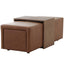 Keiichi Living Campden Ottoman in Leather House of Isabella UK
