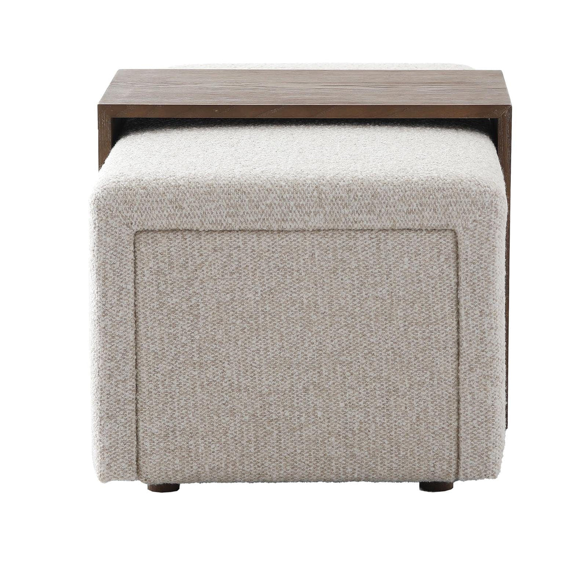 Keiichi Living Campden Ottoman in Natural House of Isabella UK