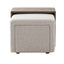 Keiichi Living Campden Ottoman in Natural House of Isabella UK