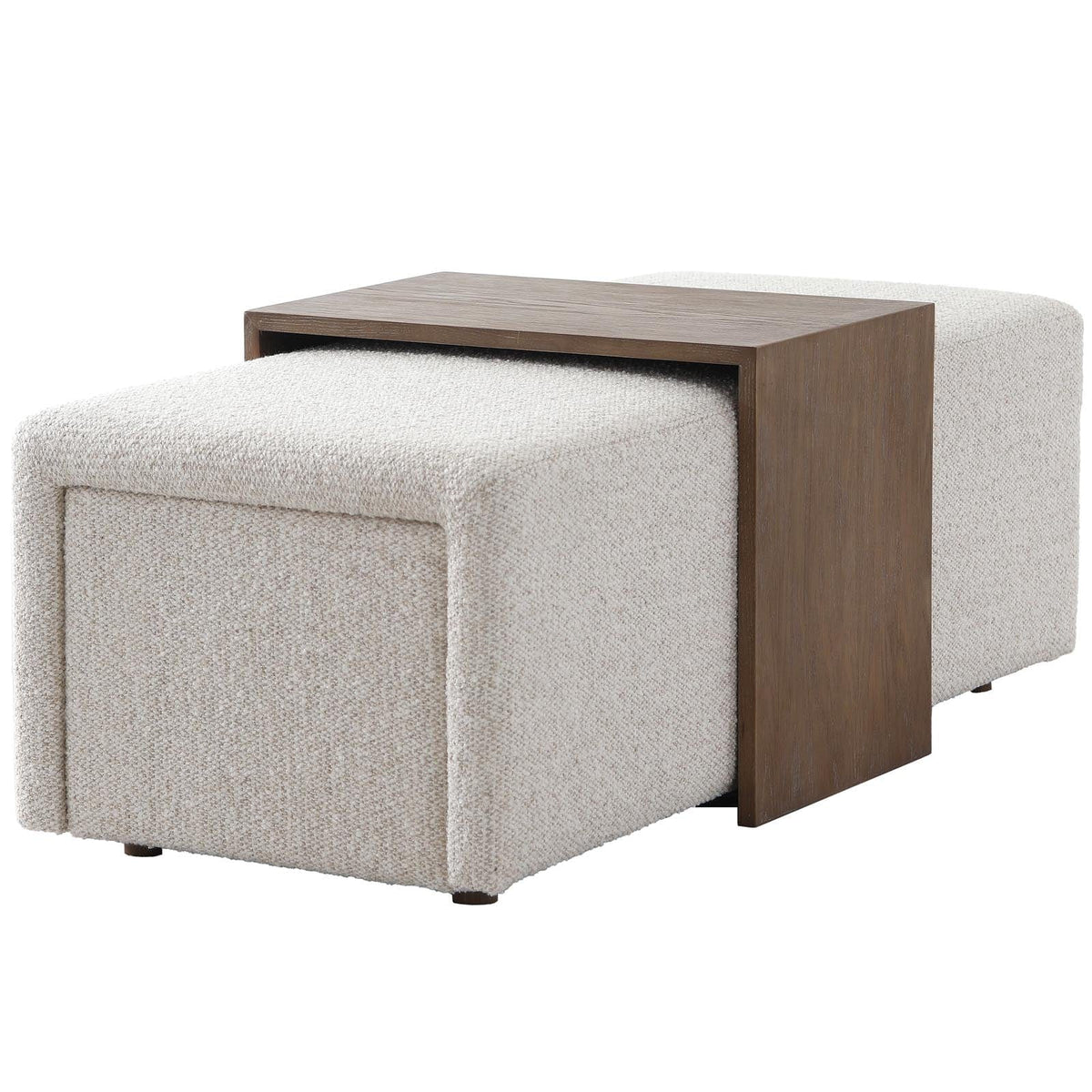 Keiichi Living Campden Ottoman in Natural House of Isabella UK