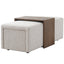 Keiichi Living Campden Ottoman in Natural House of Isabella UK
