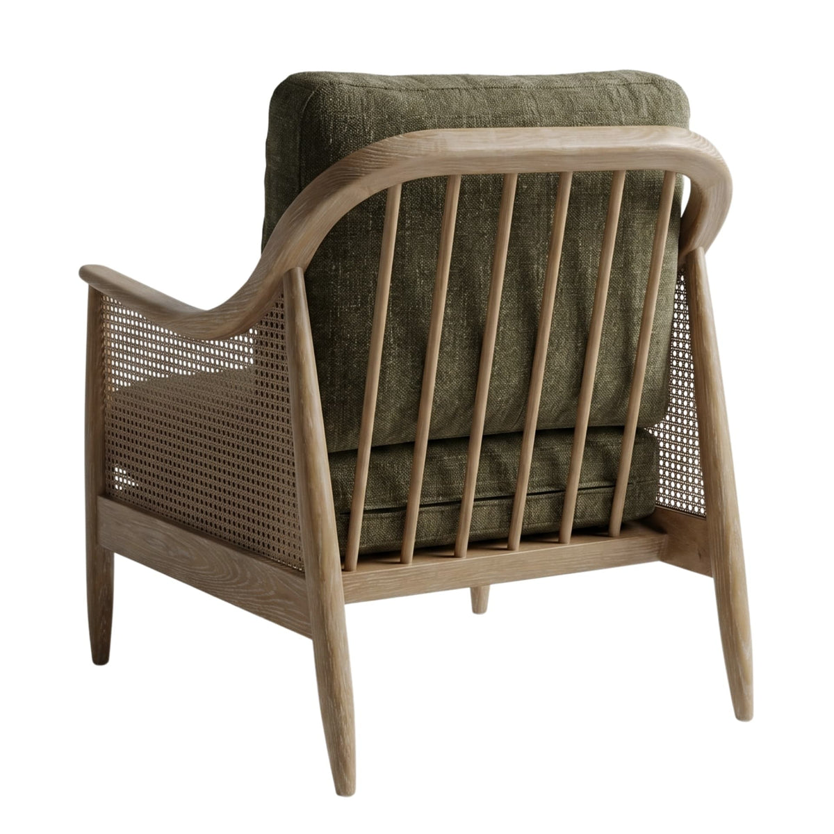 Keiichi Living Chadlington Accent Chair in Bottle Green House of Isabella UK