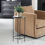 Keiichi Living Chamber Side Table in Black House of Isabella UK
