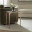 Keiichi Living Corbusier Marble & Brass Side Table House of Isabella UK