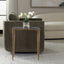 Keiichi Living Corbusier Marble & Brass Side Table House of Isabella UK