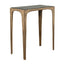 Keiichi Living Corbusier Marble & Brass Side Table House of Isabella UK