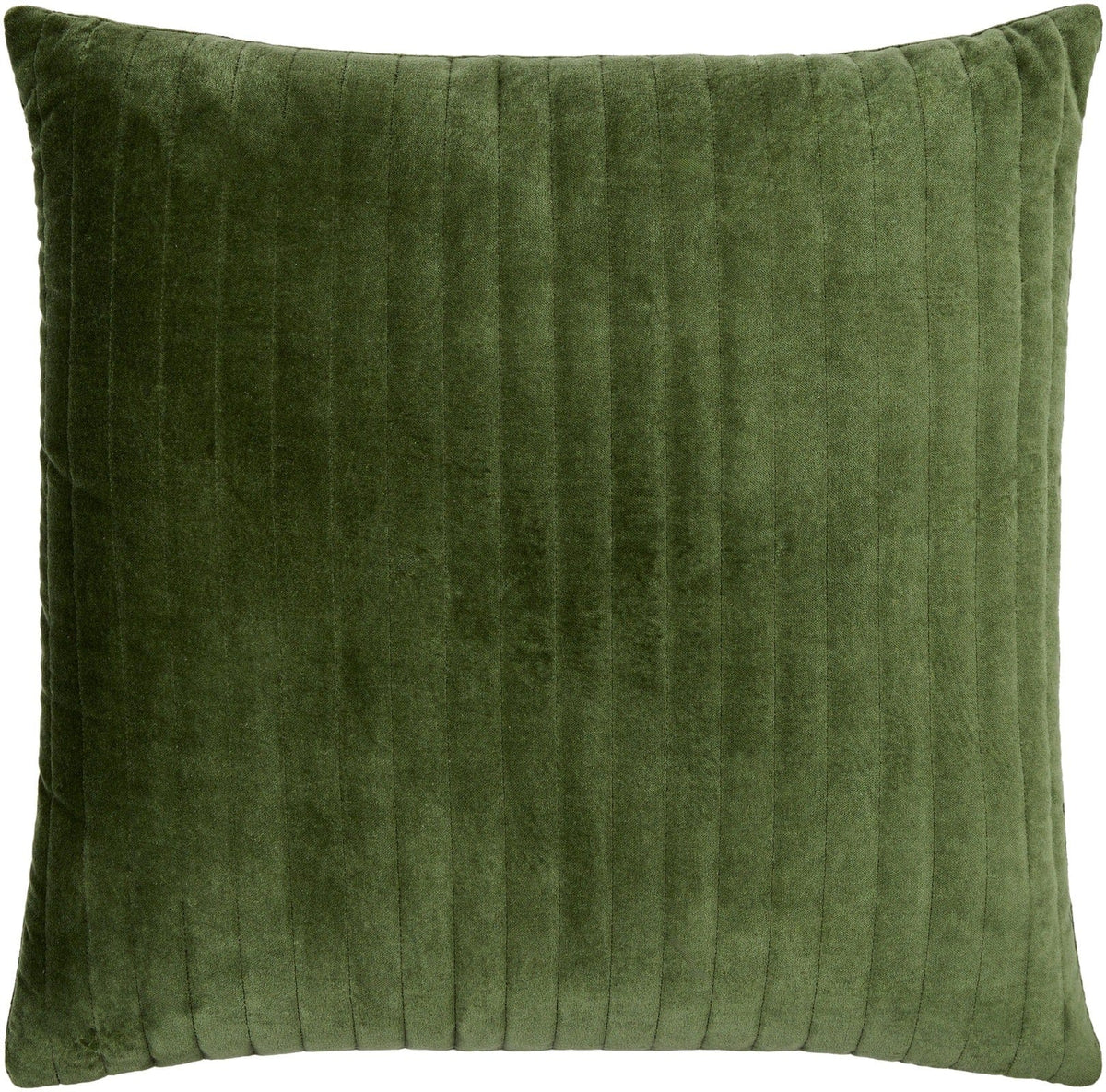 Keiichi Living Digby Velvet Cushion in Forest Green - 51 x 51 cm House of Isabella UK