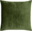 Keiichi Living Digby Velvet Cushion in Forest Green - 51 x 51 cm House of Isabella UK