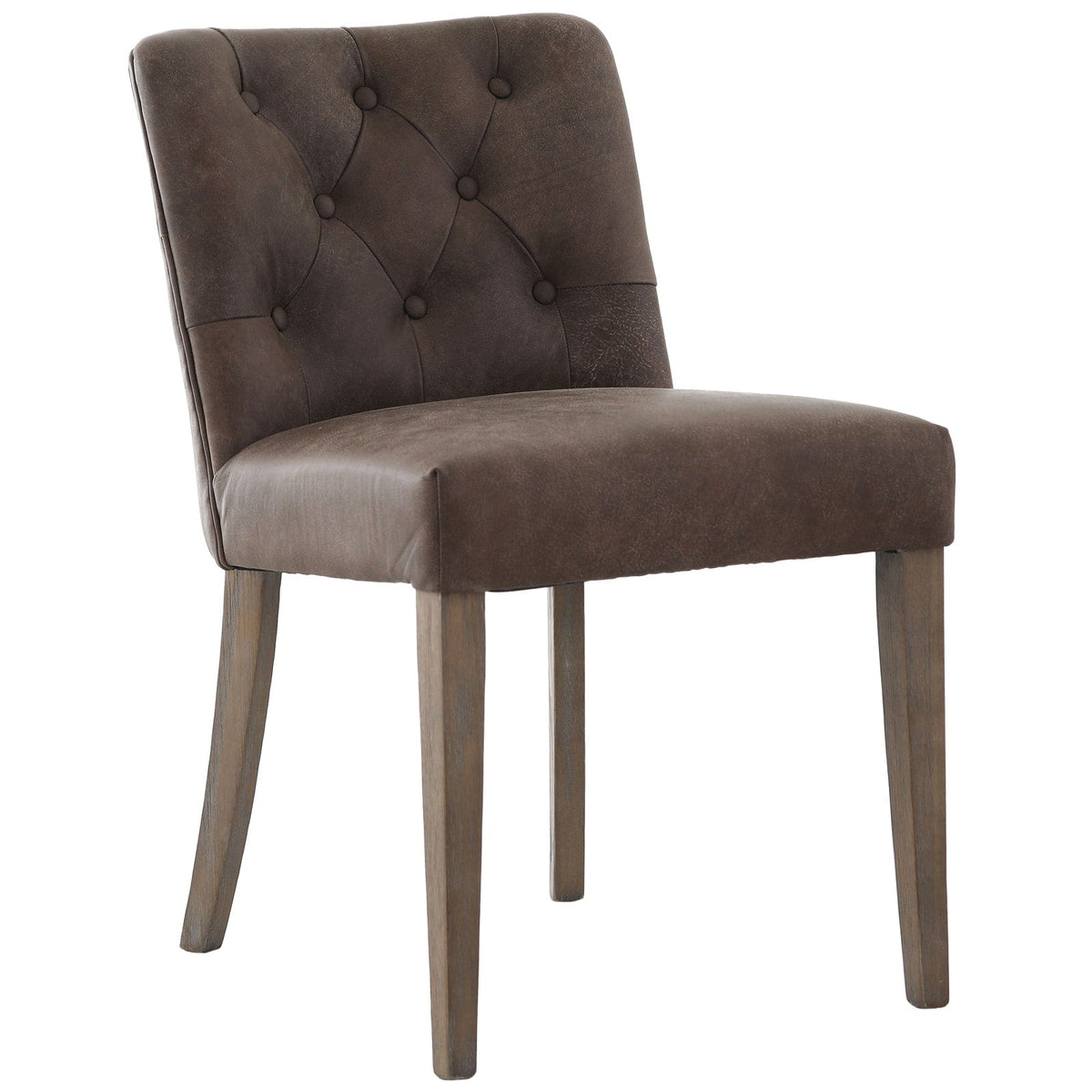 Keiichi Living Dumbleton Dining Chair in Italian Top Leather House of Isabella UK