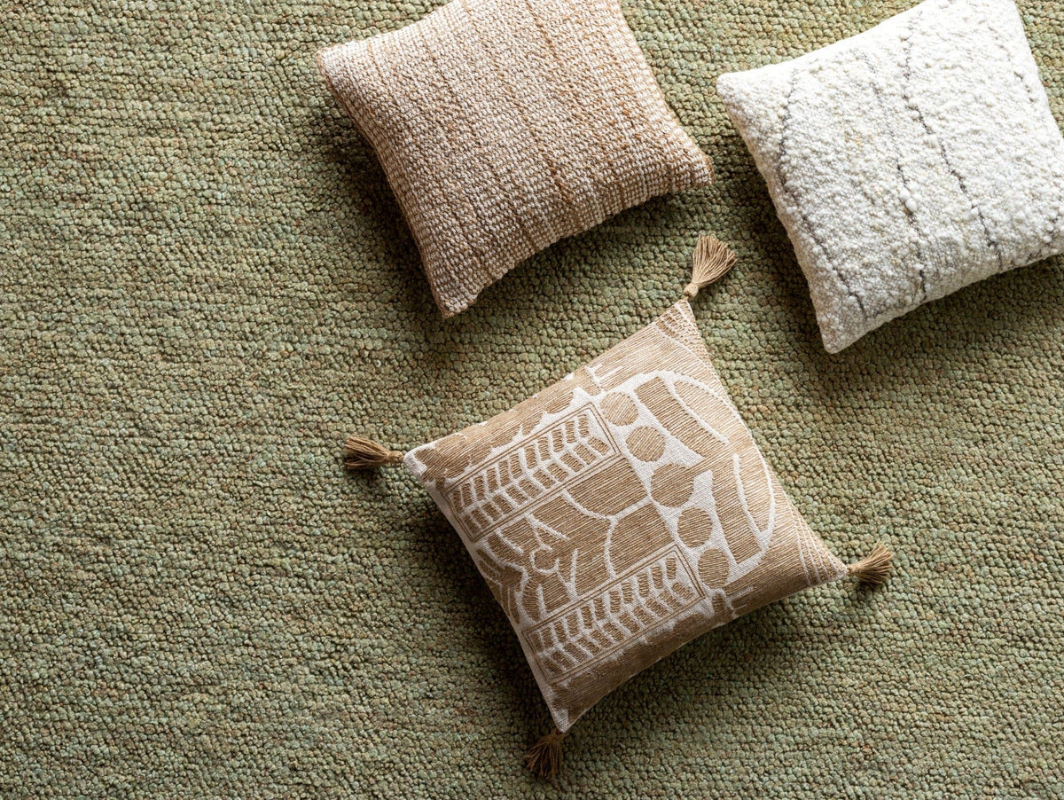 Keiichi Living Farley Woven Cushion - 51 x 51 cm House of Isabella UK