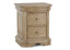 Keiichi Living Fulbrook Oak 3 Drawer Bedside Table House of Isabella UK