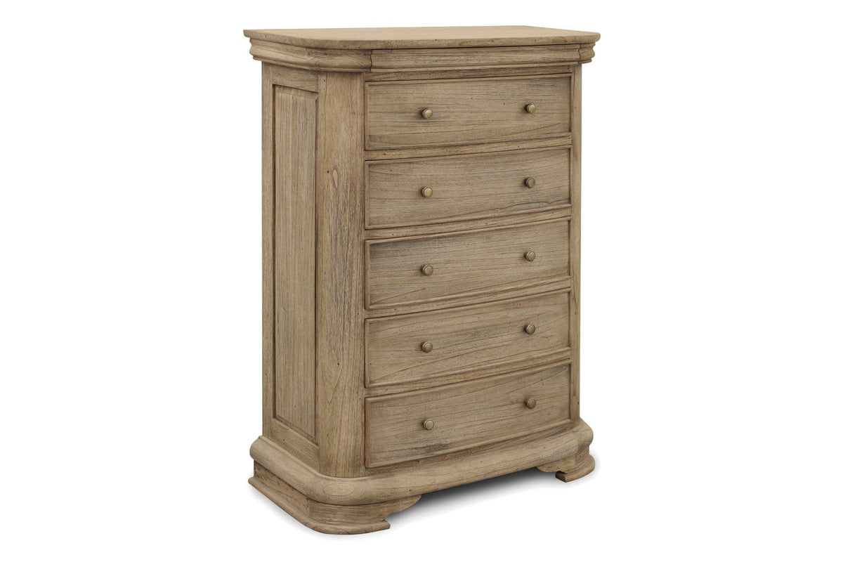 Keiichi Living Fulbrook Oak 6 Drawer Chest of Drawers House of Isabella UK