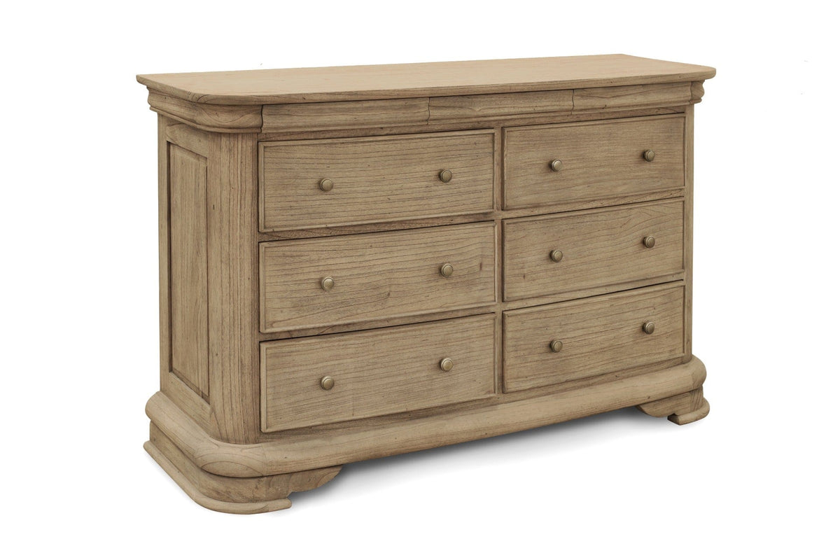 Keiichi Living Fulbrook Oak 9 Drawer Chest of Drawers House of Isabella UK