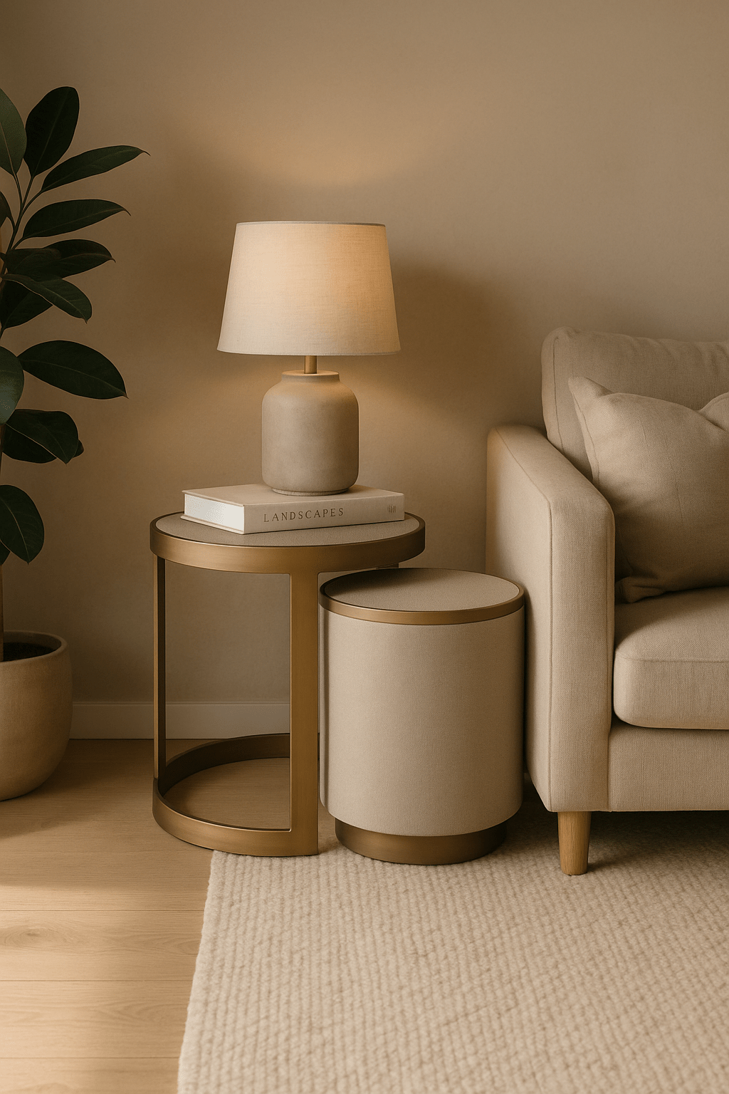 Keiichi Living Hazlemere Shagreen Nest of Tables House of Isabella UK