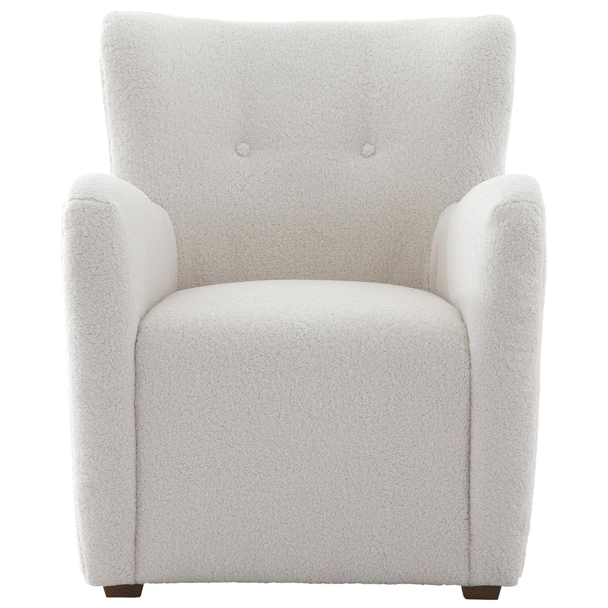 Keiichi Living Hidcote Accent Chair in Faux Wool House of Isabella UK