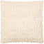 Keiichi Living Hygge Hand Woven Cushion in Cream - 51 x 51 cm House of Isabella UK