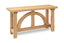 Keiichi Living Ironbridge Solid Oak Console Table House of Isabella UK
