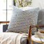 Keiichi Living Janya Woven Cushion Dots - 51 x 51 cm House of Isabella UK