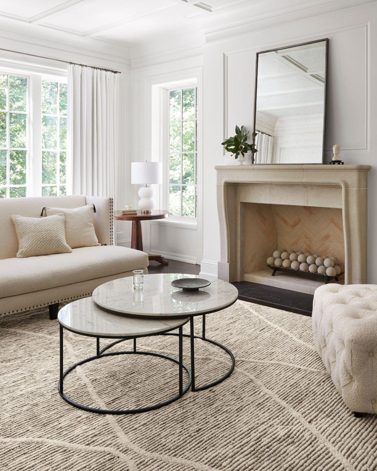 Keiichi Living Karolyn Hand Woven Cushion - 51 x 51 cm House of Isabella UK