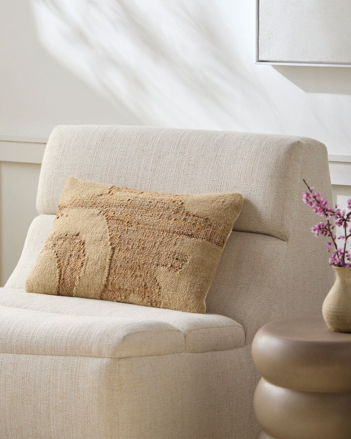 Keiichi Living Luke Woven Cushion - 56 x 36 cm House of Isabella UK