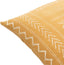 Keiichi Living Malian Hand Woven Cushion in Mustard - 51 x 51 cm House of Isabella UK