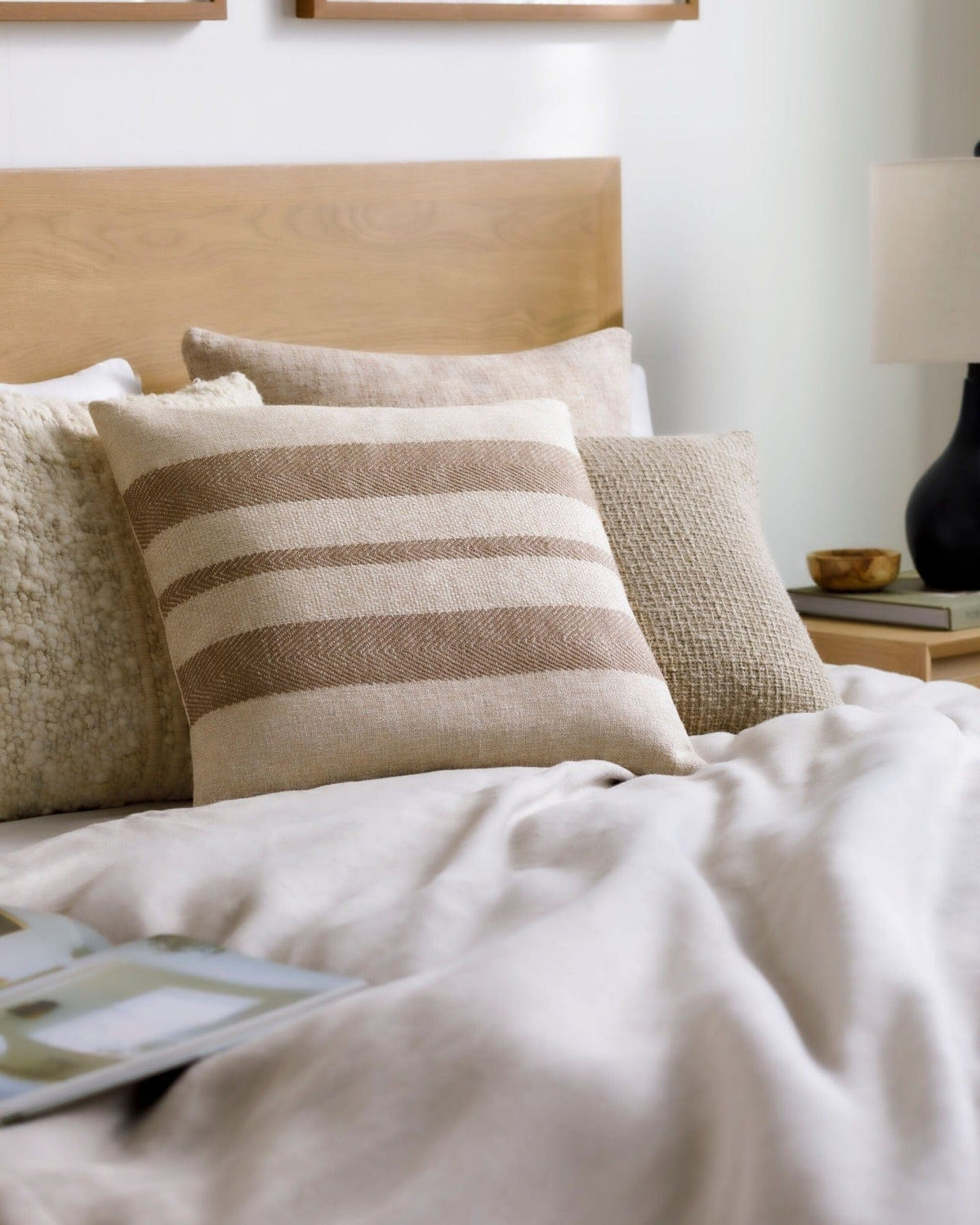 Keiichi Living Mobley Woven Cushion - 51 x 51 cm House of Isabella UK